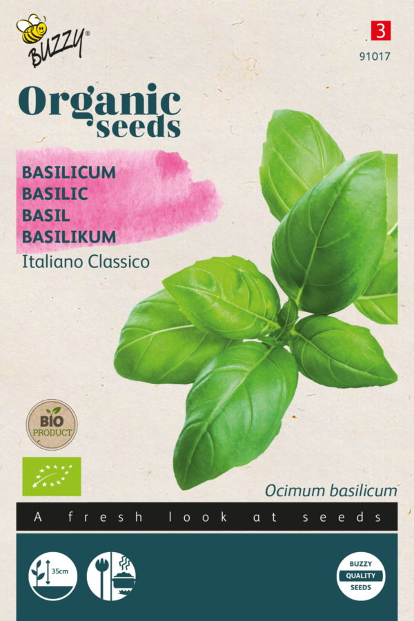 Buzzy® Organic Basilicum – Italiano Classico  (BIO)