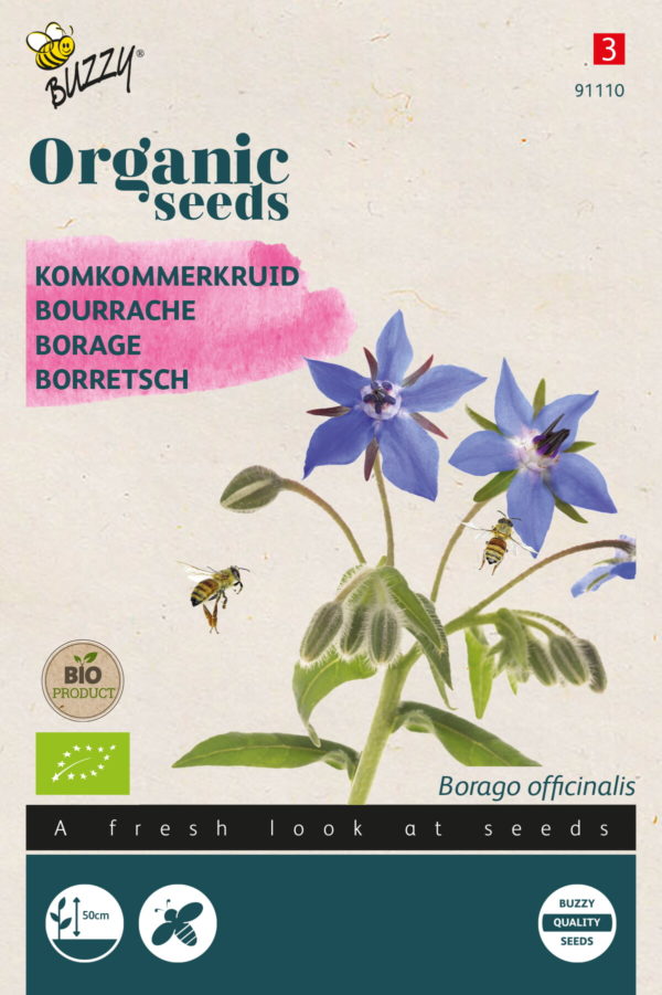 Buzzy® Organic Komkommerkruid (BIO)