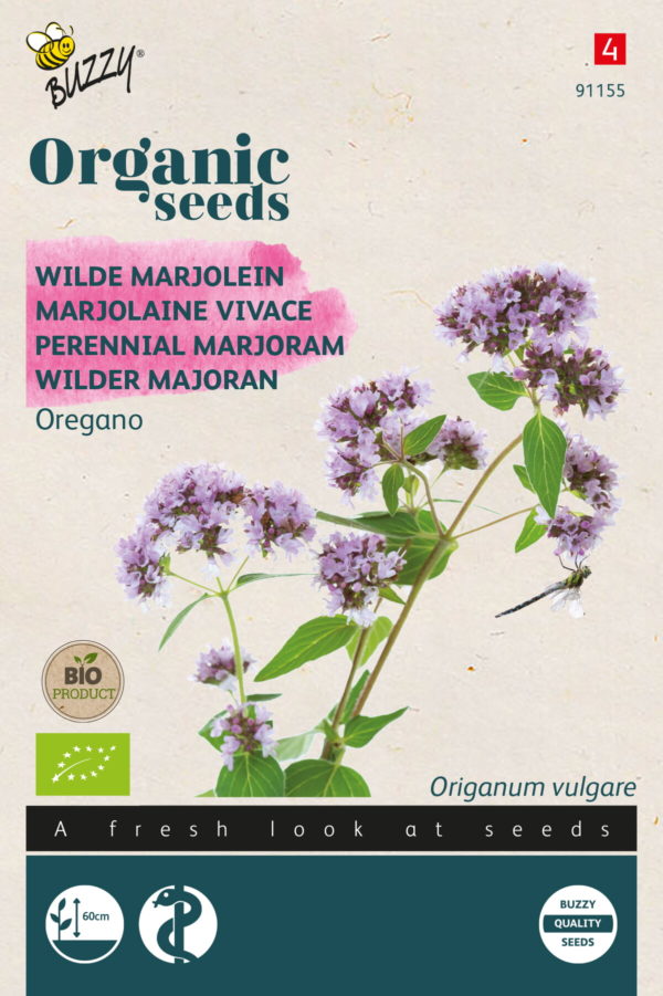 Buzzy® Organic Wilde Marjolein – Oregano (BIO)