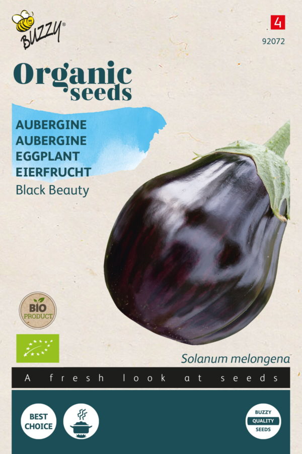 Buzzy® Organic Aubergine Black Beauty (BIO)