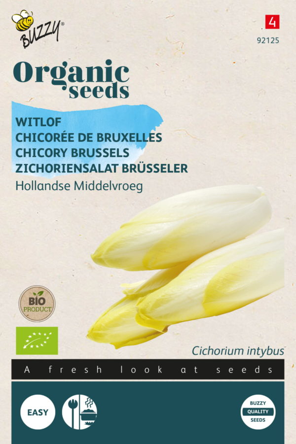 Buzzy® Organic Witlof Hollandse Middelvroeg  (BIO)