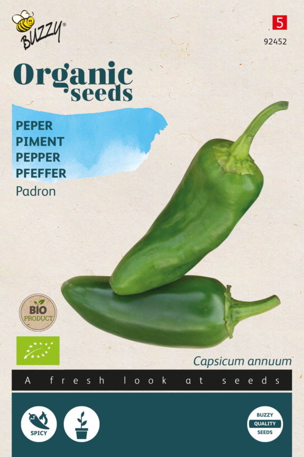 Buzzy® Organic Peper Padron (BIO)