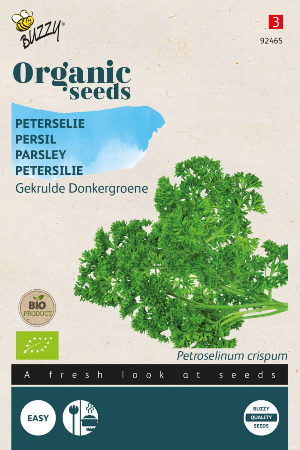 Buzzy® Organic Peterselie Gekrulde Donkergroene  (BIO)