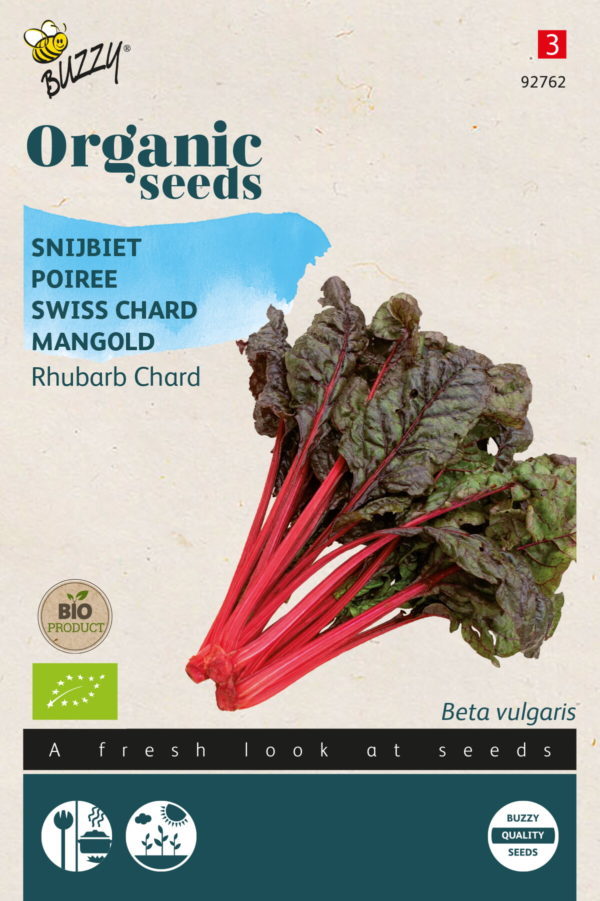 Buzzy® Organic Snijbiet Rhubard Chard  (BIO)