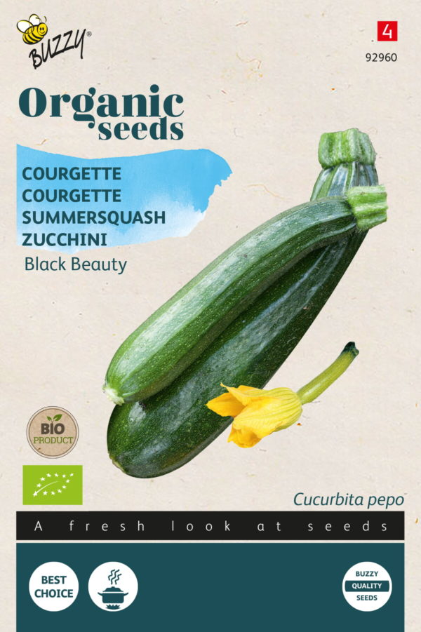 Buzzy® Organic Courgette Black Beauty (BIO)