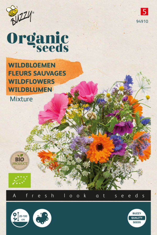 Buzzy® Organic Wildbloemen mengsel  (BIO)